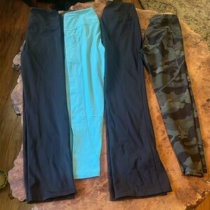 Legging lot, yoga pants lot, flared leggings, Victoria’s Secret leggings